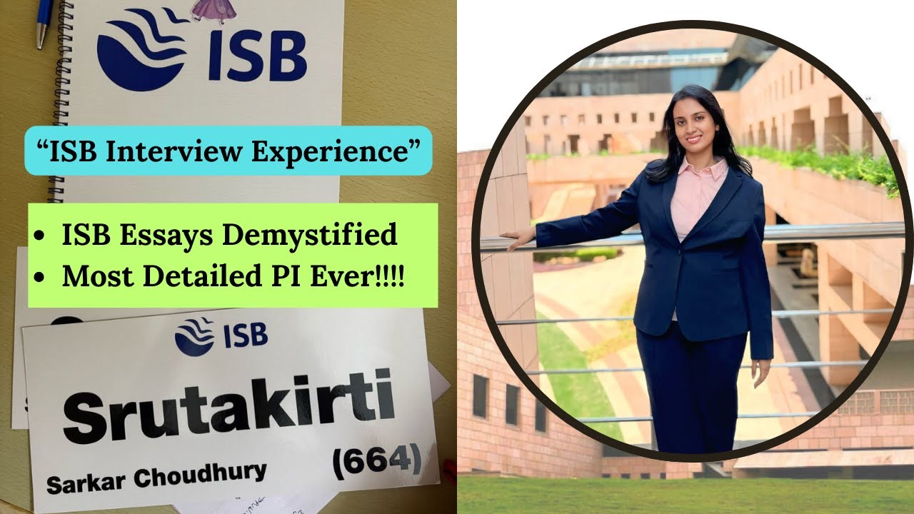 How to Get into ISB | Step-by-Step Essay Writing + Most Detailed MBA Interview Experience on YouTube