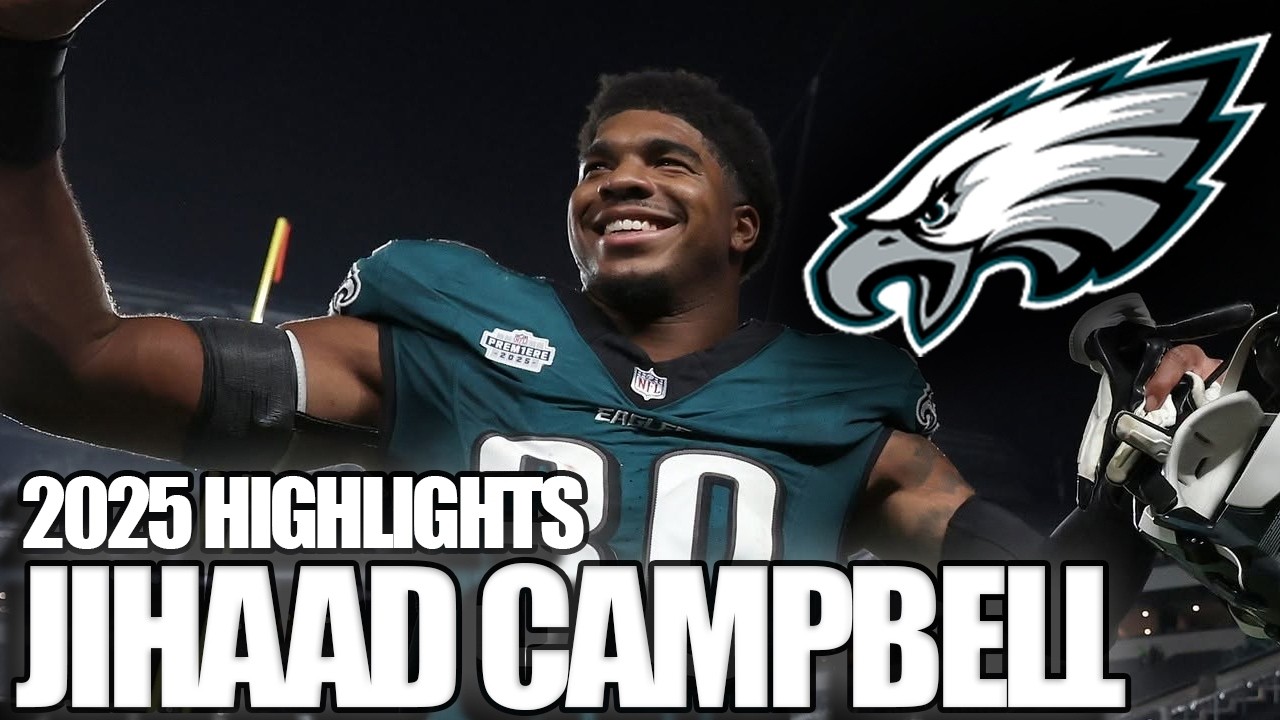 Jihaad Campbell (2025-2026) Rookie Highlights | Philadelphia Eagles
