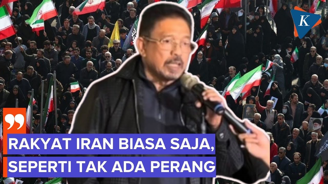 Kesaksian WNI di Iran: Di Sana Biasa Saja, seperti Tak Ada Perang