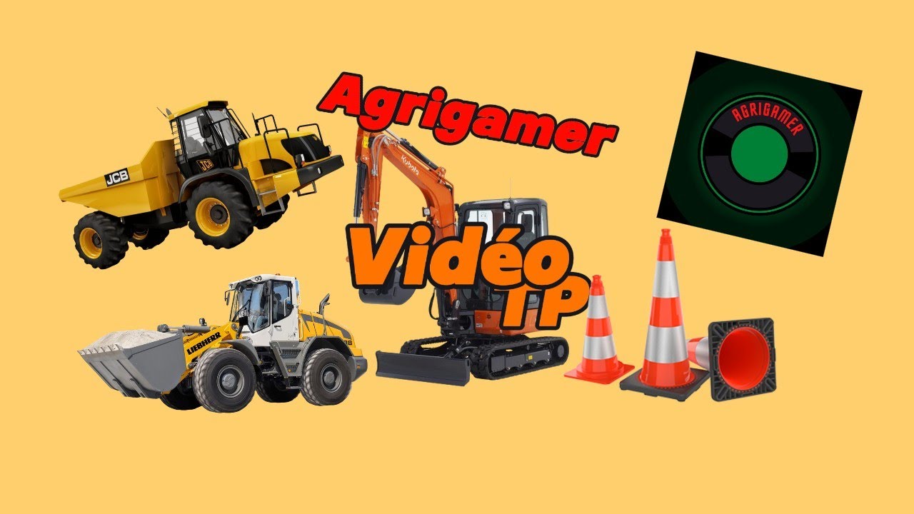 [FS22 ps4 Vid&eacute;o TP] PT1 DECAPAGE d'accotement et TRANSPORT de terre.