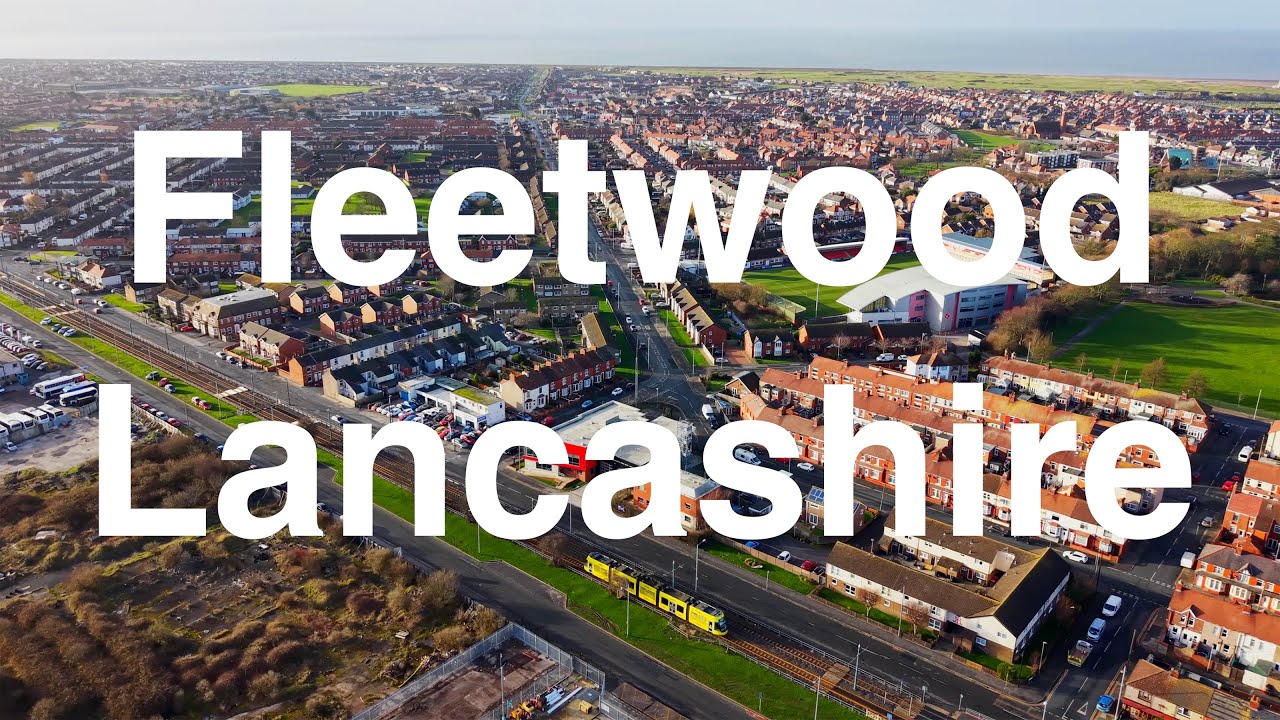 Fleetwood Lancashire By Drone