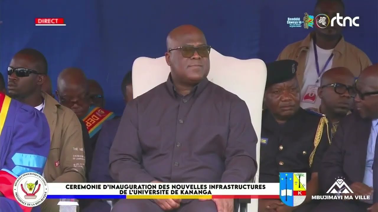 🚨🇨🇩A KANANGA VOICI LA DEMANDE DES ÉTUDIANTS DEVANT FATSHI BÉTON A L'INAUGURATION DE L'UNIVERSITÉ K