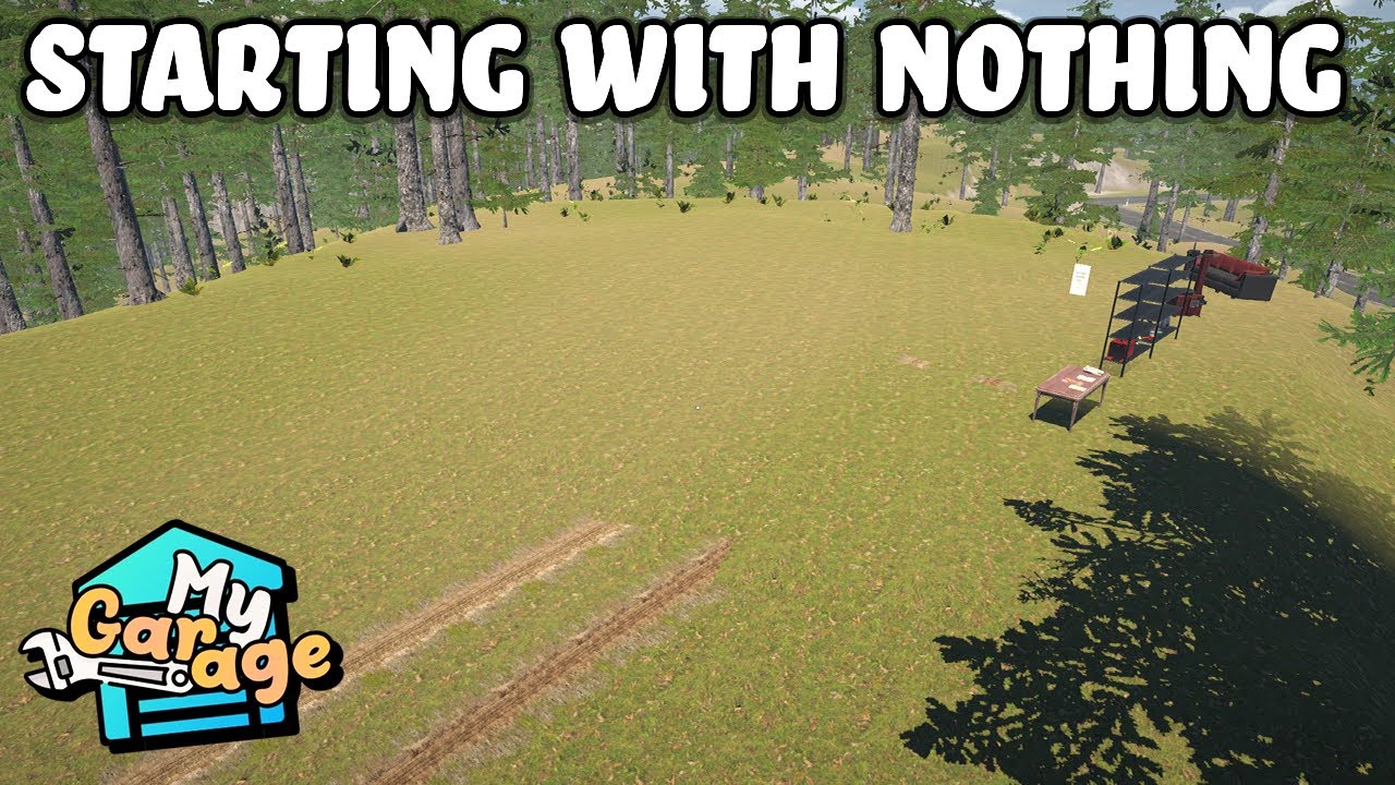 MY GARAGE - EP. 1 - STARTING WITH NOTHING!