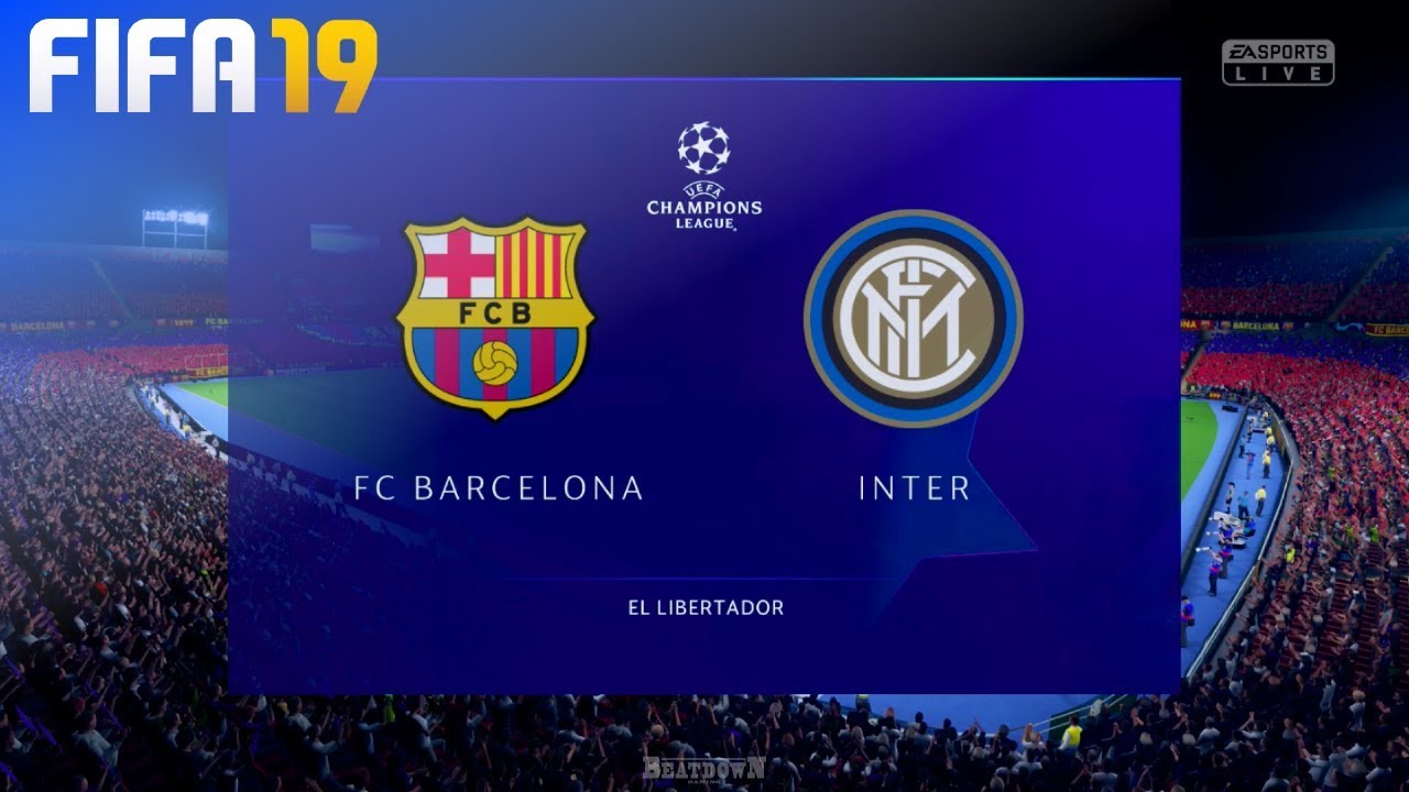 FIFA 19 - FC Barcelona vs. Inter Milan @ El Libertador