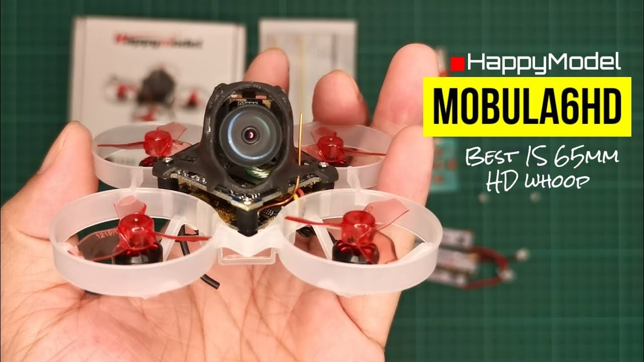 HAPPYMODEL MOBULA 6HD | RUNCAM SPLIT 3 LITE, HAPPY MODEL EX 0802 19000KV MOTORS