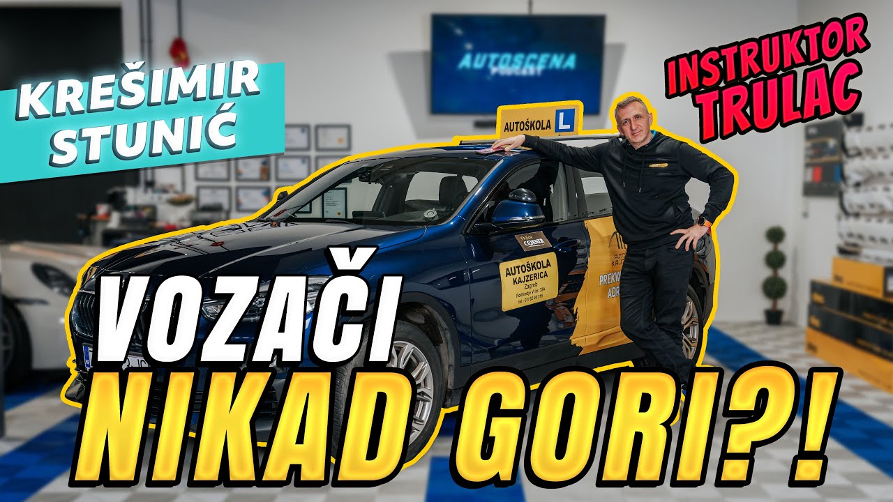AUTOSCENA Podcast - Kre&scaron;imir Stunić &lsquo;Instruktor Trulac&rsquo;