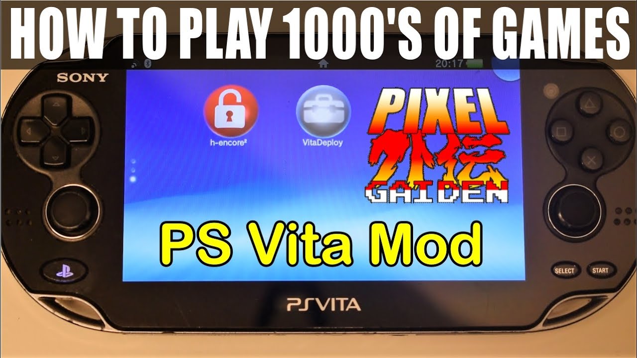 Как модифицировать/сделать джейлбрейк PS Vita с помощью Final h-encore