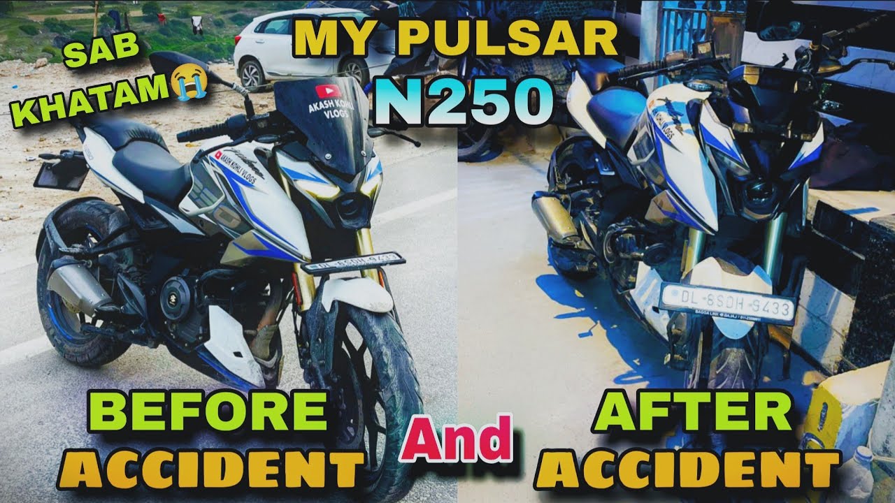 Авария на Pulsar N250 😱 | Полная потеря? Pulsar N250: качество сборки – реальность! 🛠️ Авария | N250
