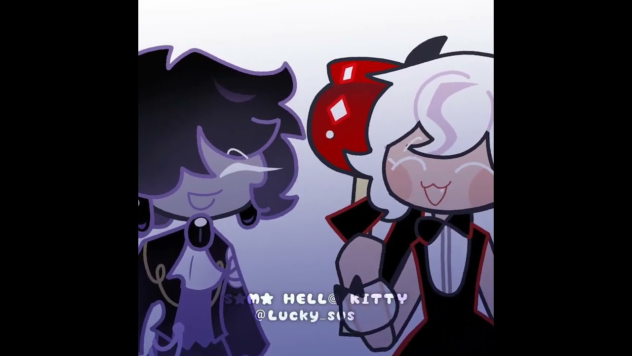 Black sapphire and candy apple are singing for shadow milk💅✨ 