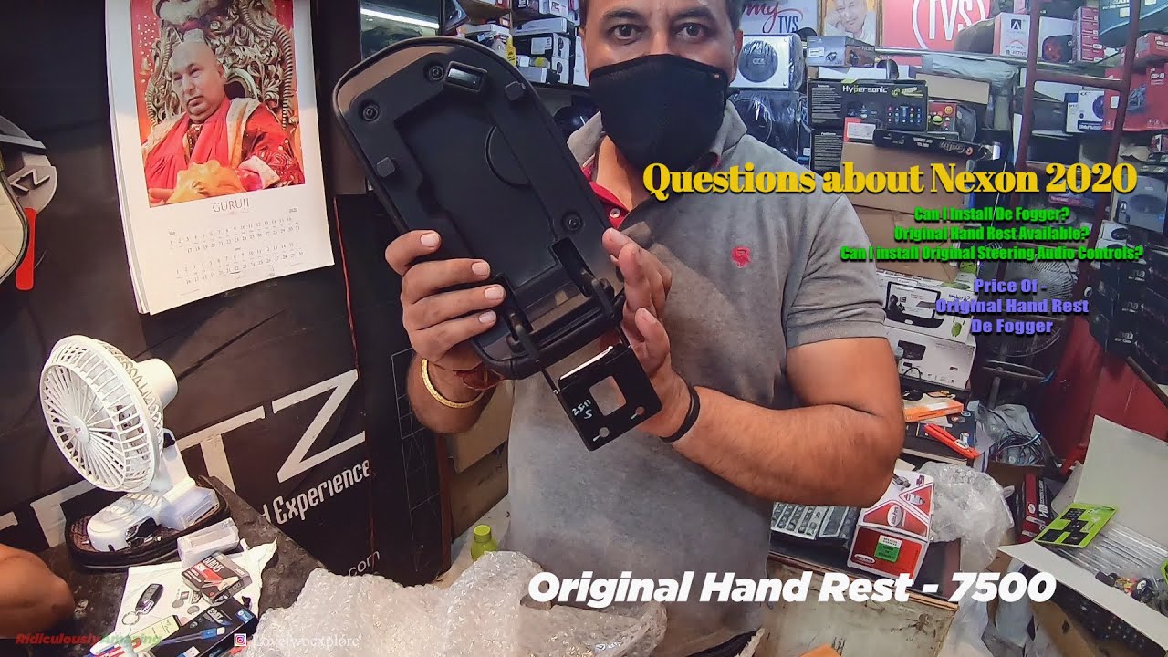 Nexon 2020 Original Hand Rest, Defogger & Steering Audio Controls availability and Price Information