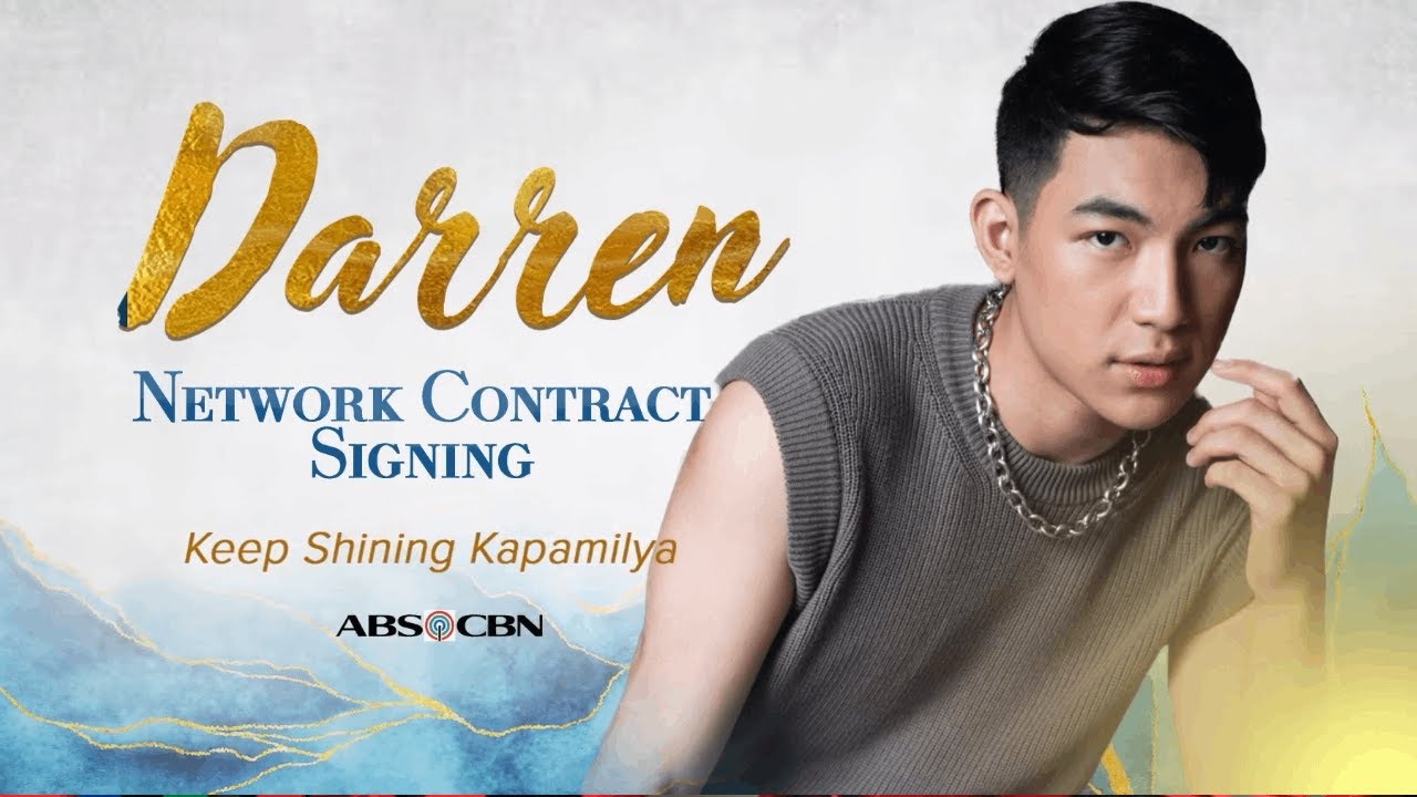 Keep Shining Kapamilya | DARREN’s Contract Signing | Recap