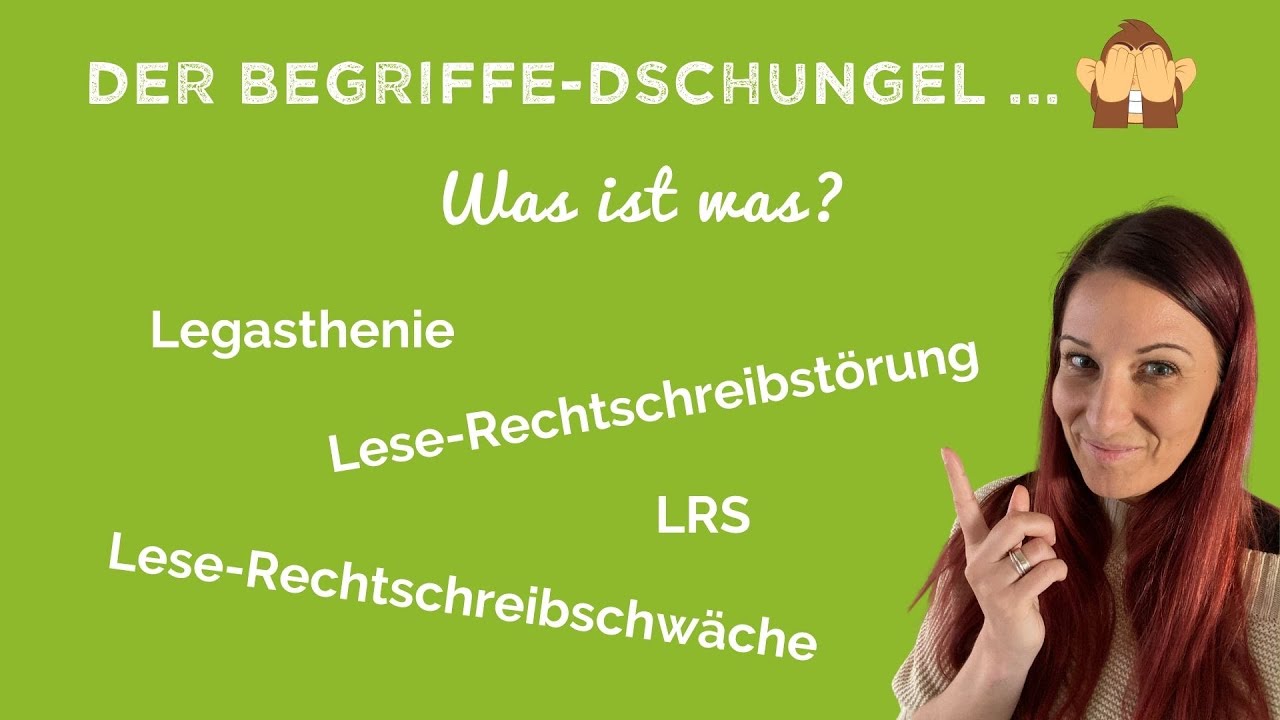 Begriffe-Dschungel: LRS | Legasthenie | Lese-Rechtschreibschw&auml;che | Lese-Rechtschreibst&ouml;rung
