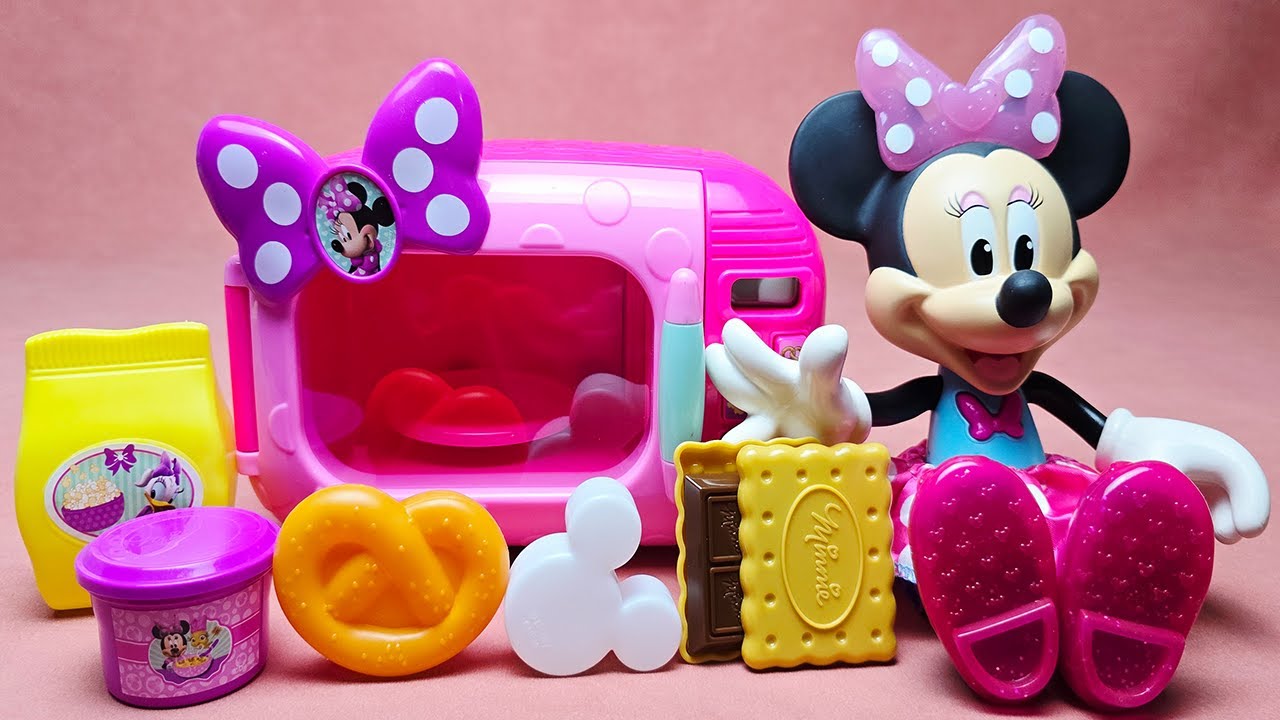 Disney Minnie Mouse Marvelous Microwave Set Satisfying with Unboxing Compilation Toys ASMR #968