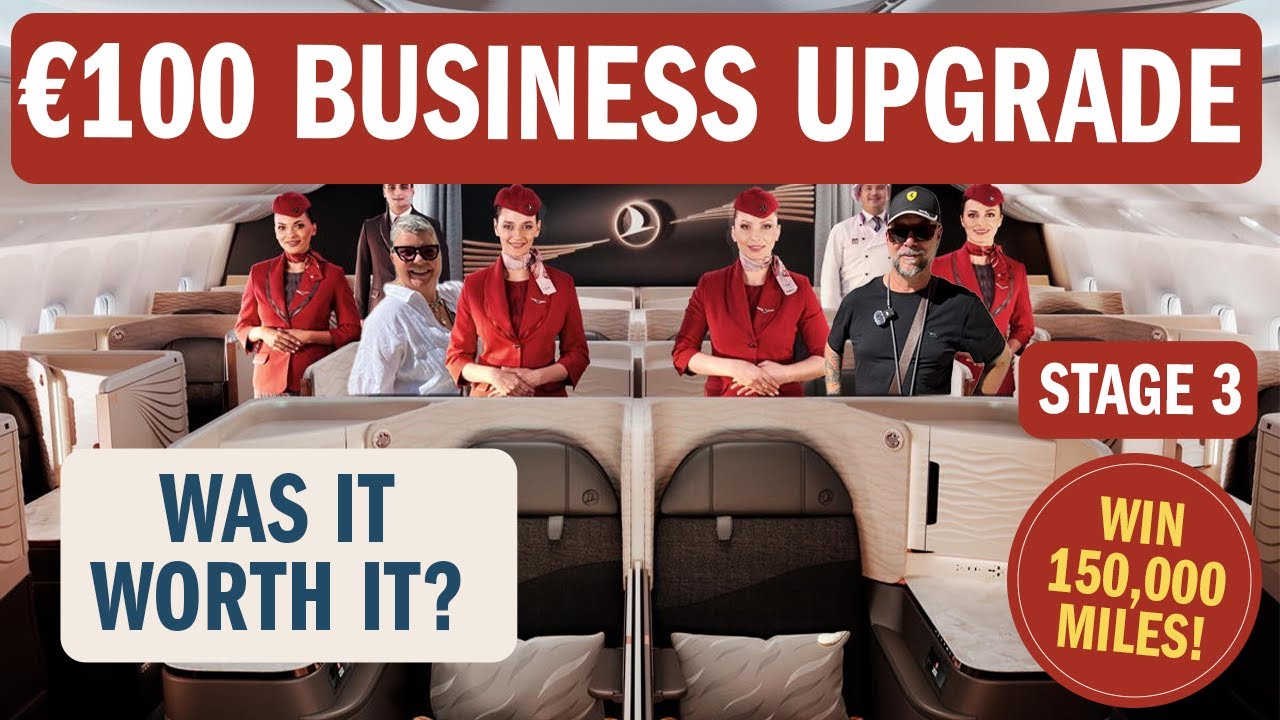 €100 Business Class Upgrade on Turkish Airlines - was it worth it? Six Continents in 20 Days