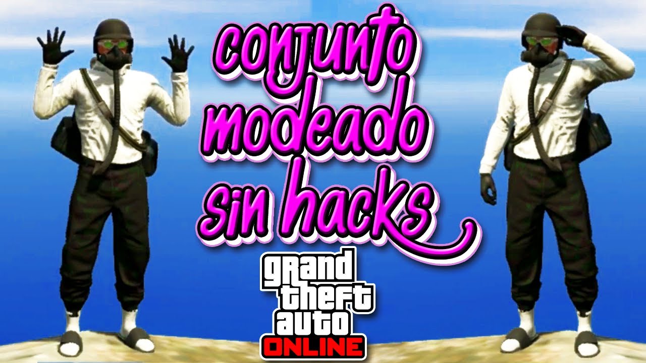Conjunto Modeado Sin Hacks Tryhard / Gta 5 Online / Ps3 & Xbox360 ( 2021 )