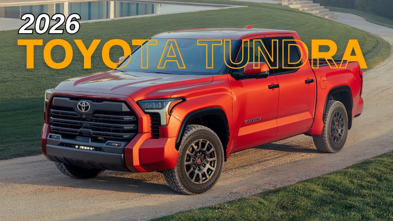 2026 Tundra Redesign: Best-Looking Toyota Truck Yet?