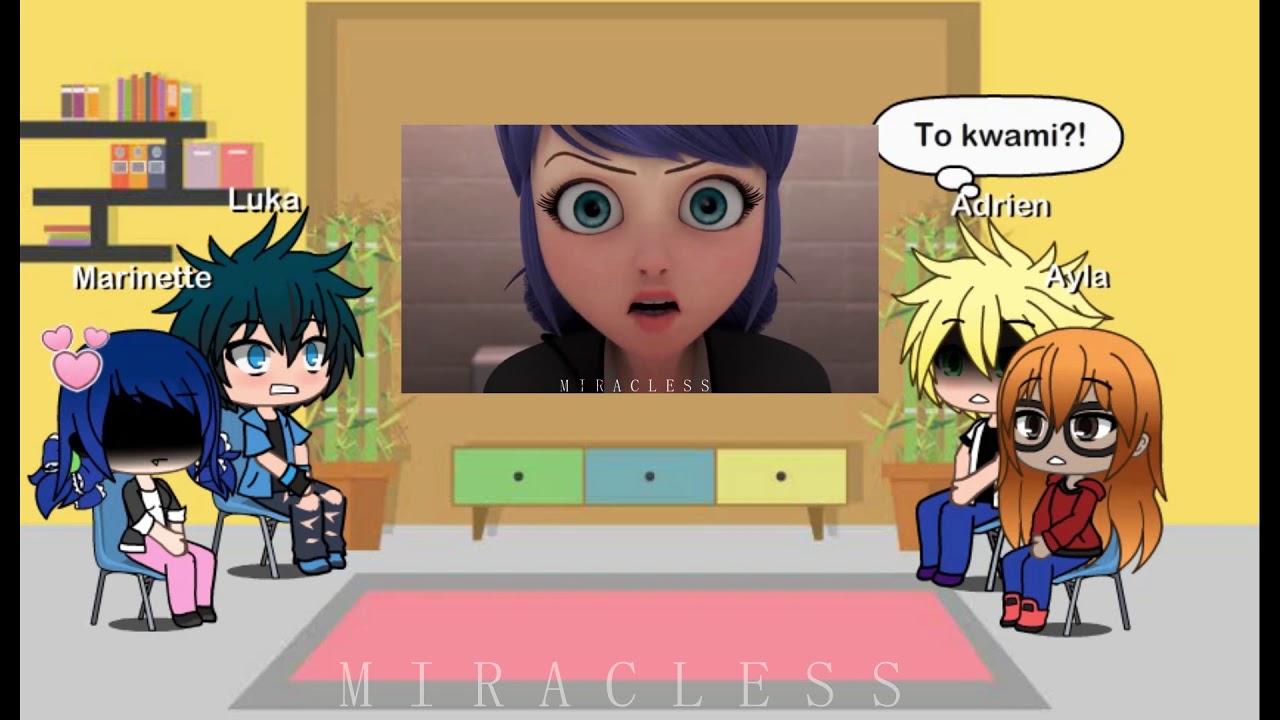 MLB react  to AMV - Miraculous Ladybug ( Po polsku )