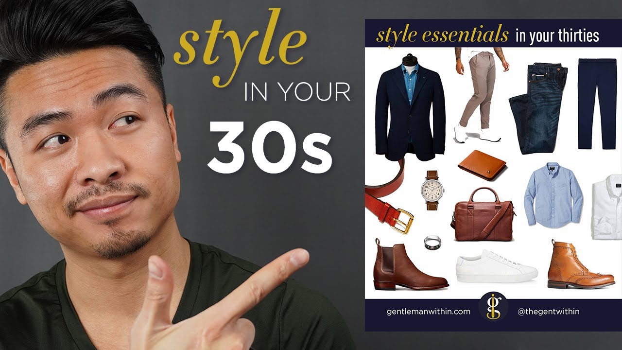 HOW TO DRESS WELL IN YOUR 30s for Men (w/ Examples) | When Less is More