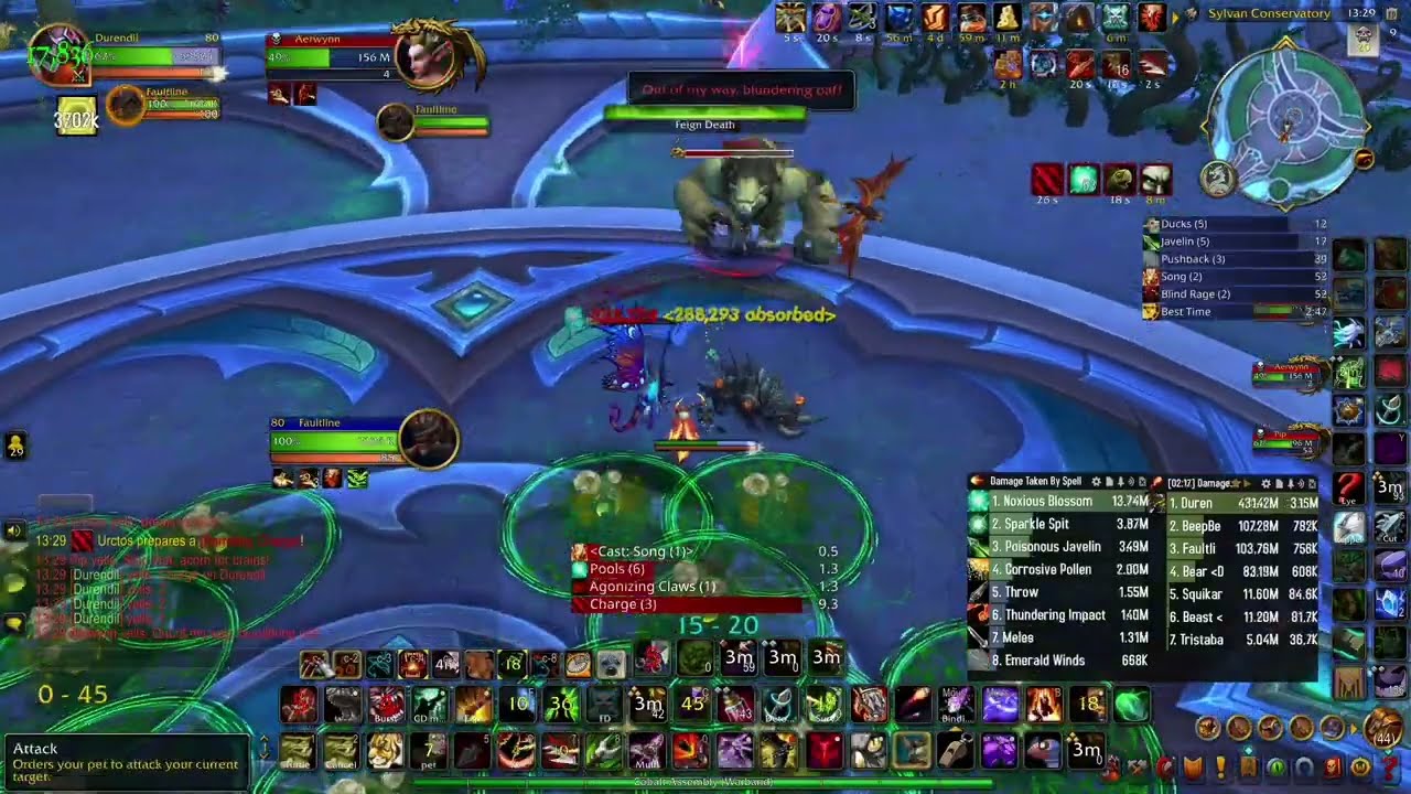 Hunter solo - Durendil vs Mythic Council of Dreams