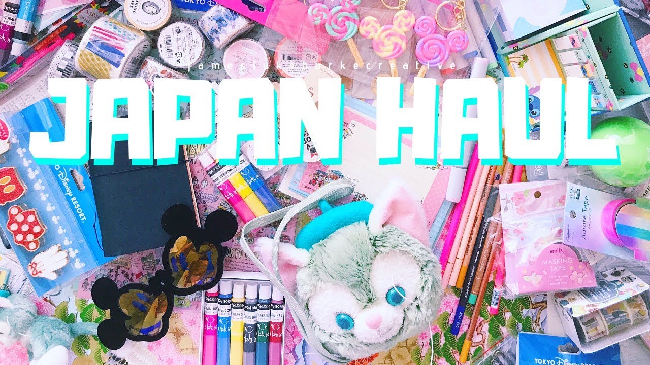 JAPAN HAUL - Stationery, Tokyo Disney and More!