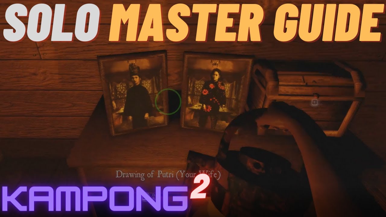 Roblox [horror] Kampong 2: Solo Master Guide (All Badges /w Story Narration)