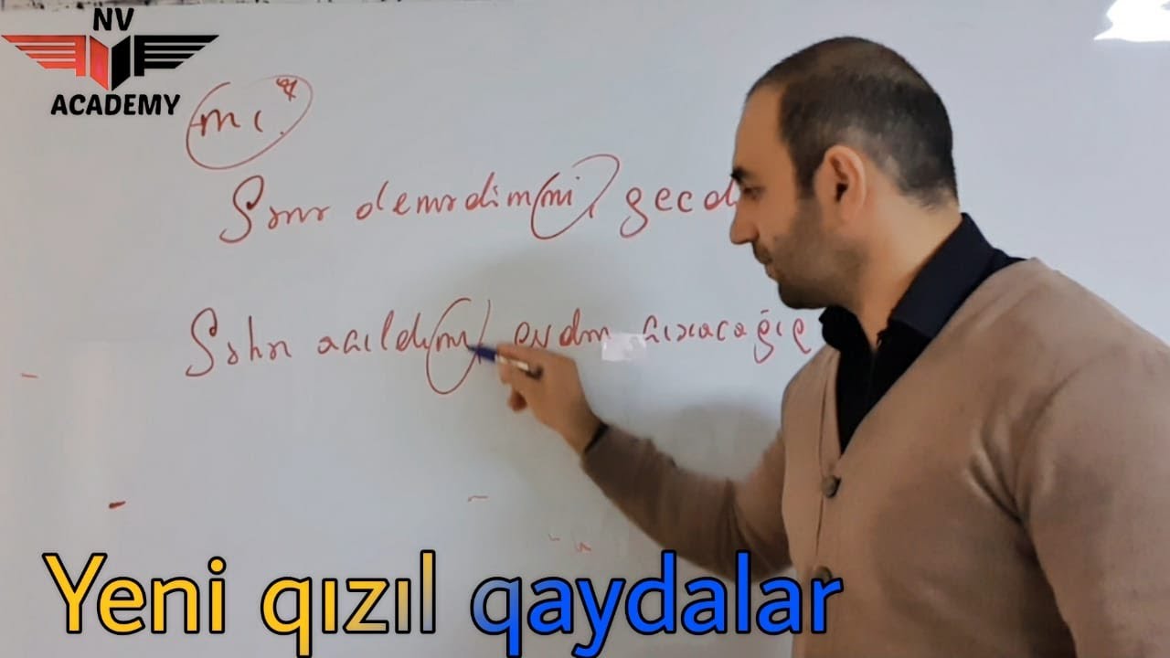Azərbaycan dili - Yeni qızıl qaydalar 1 (Baş və budaq cümlənin yeri,  