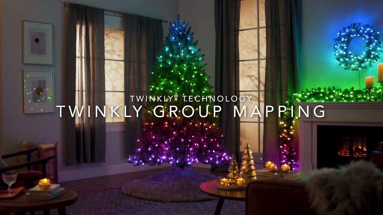 Twinkly&reg; Christmas Tree and Twinkly Light String Group Mapping Tutorial | Balsam Hill