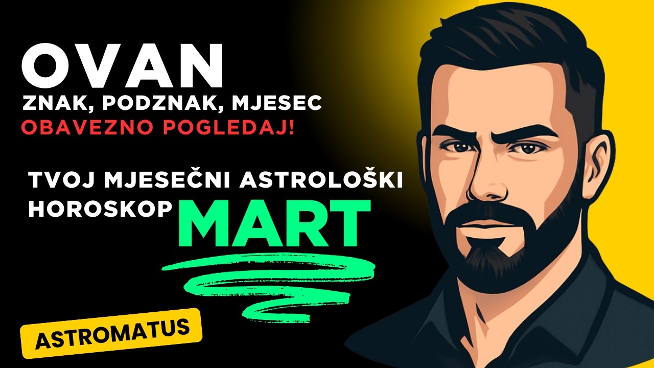 OVAN ✨ Ovo je Mjesec u Kojem Se u Tišini Rađa Odluka - MART 2026