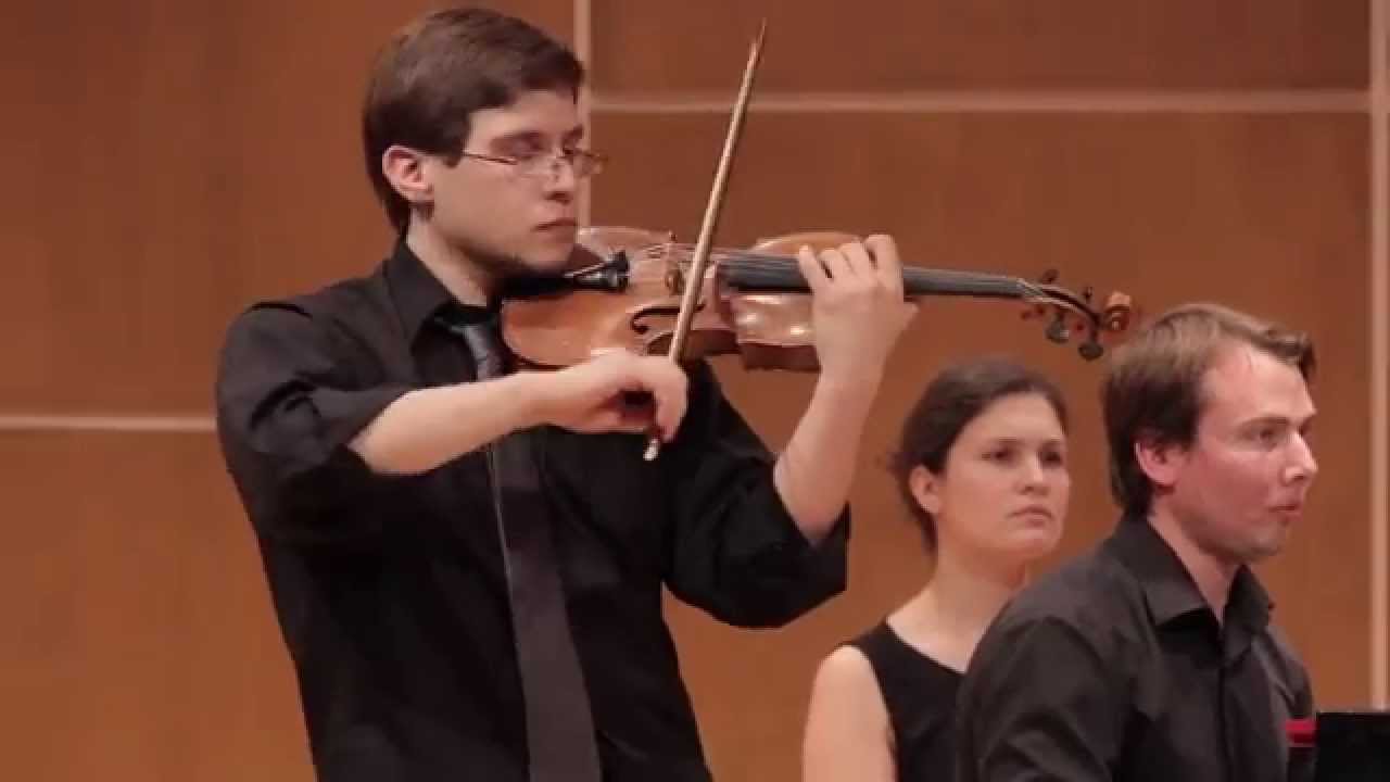 SZYMANOWSKI Nocturne and Tarantella: Tarantella - Jesse Munoz, violin - April 2014