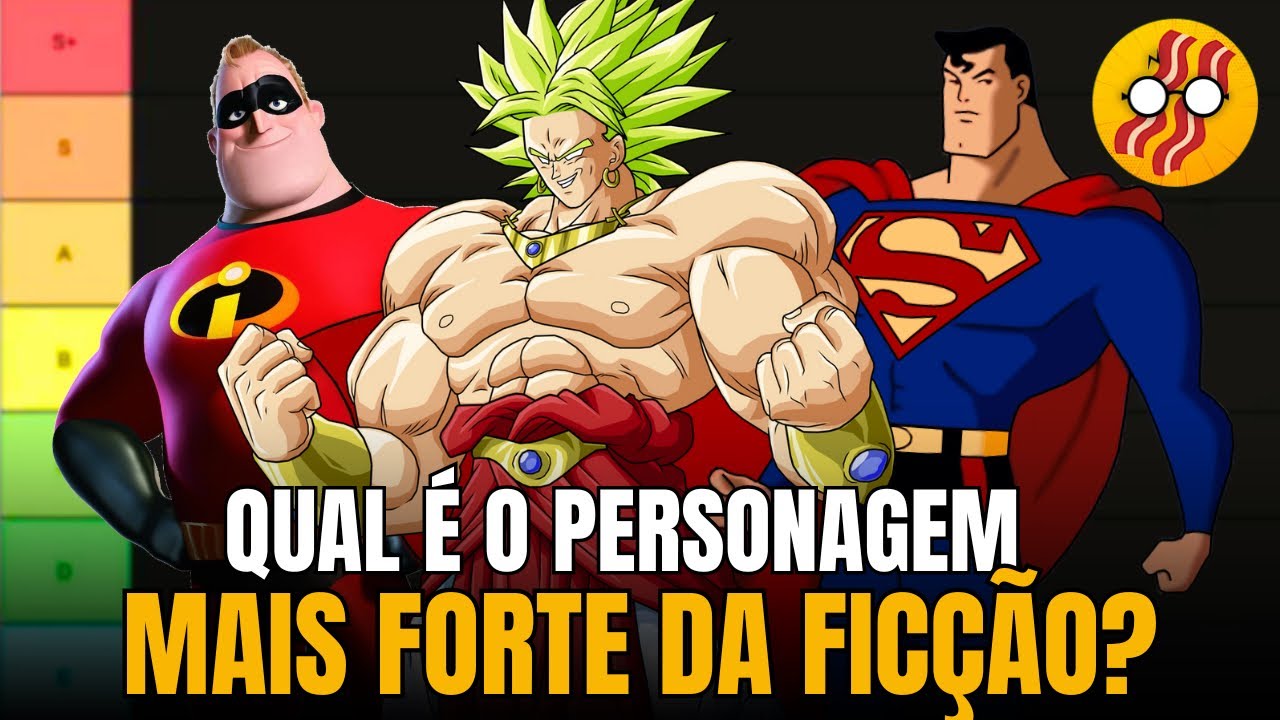 RANKEANDO os PERSONAGENS MAIS FORTES da FICÇÃO com RENO PACIFICO (NERDVERSO)