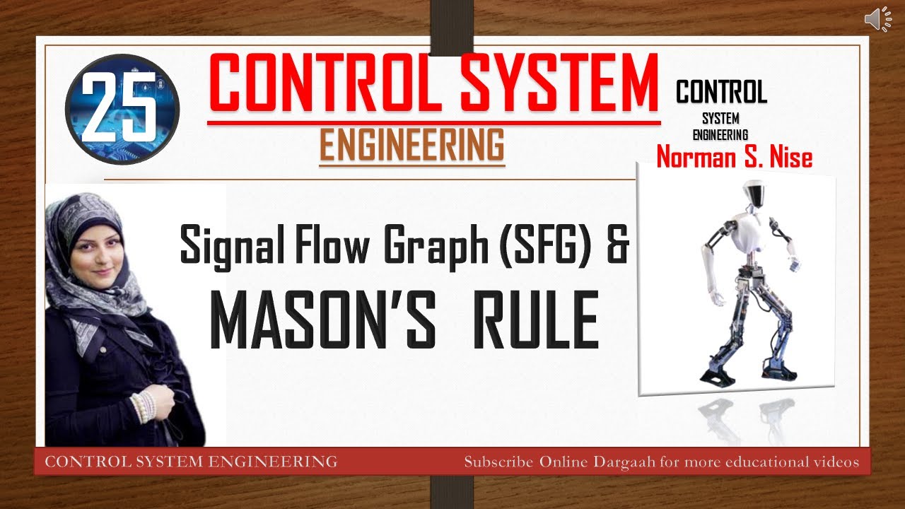LEC 25-Signal flow graph and Mason's Rule-Mason gain formula-Control System Engineering