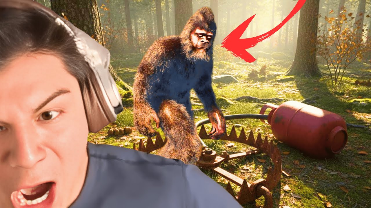 I TRAPPED BIGFOOT WITH EXPLOSIVES...- Bigfoot  [Full Game]