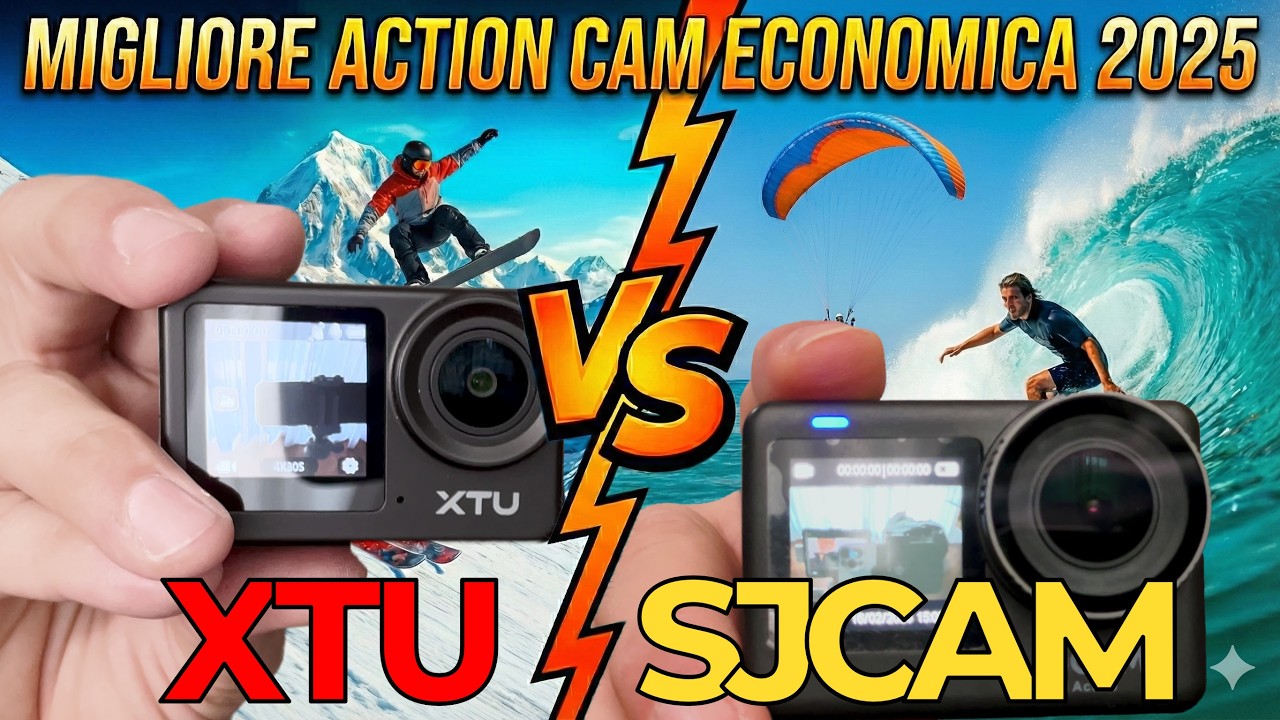 MIGLIORE ACTION ECONOMICA 2025? XTU S6 vs SJCAM SJ11A