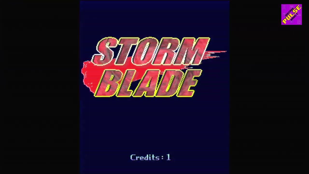 Storm Blade 1996 - Full Arcade Playthrough