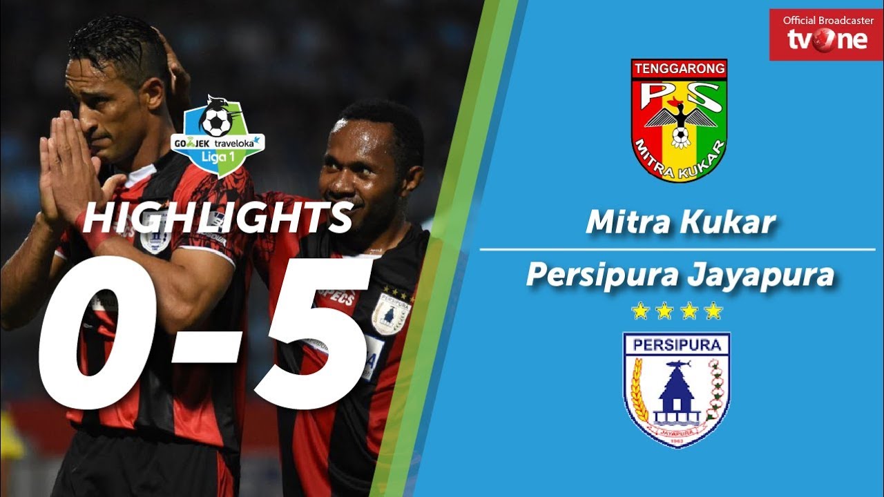 Mitra Kukar vs Persipura Jayapura: 0-5 - All Goals & Highlights - Liga 1