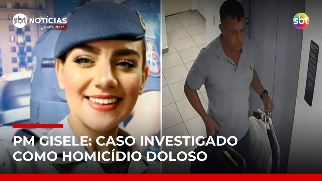 SP: Justiça passa a investigar morte da PM Gisele como homicídio doloso | #SBTNotícias