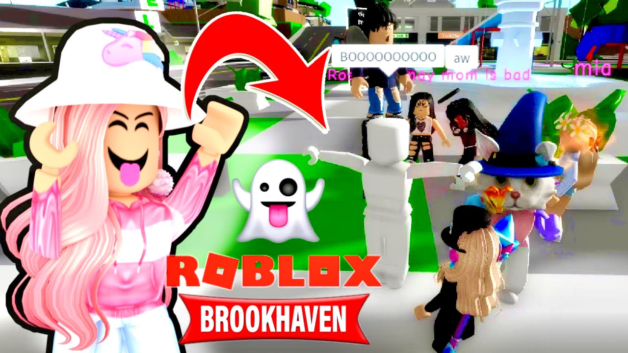 ALEX, JACK, LINA, ET LE FANTÔME DE BROOKHAVEN! ROBLOX BROOKHAVEN RP STORY