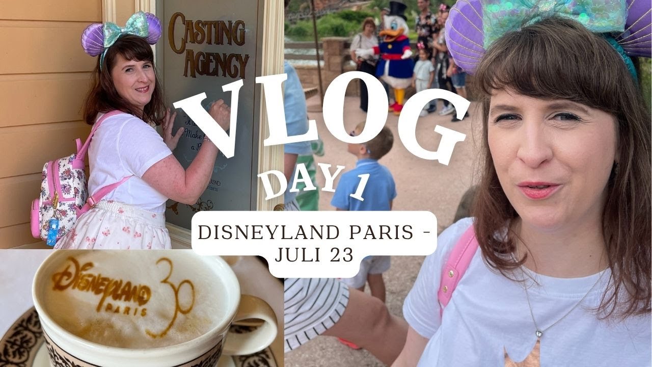 Disneyland Paris VLOG Juli 2023 - Tag 1 | Back on Happy Place