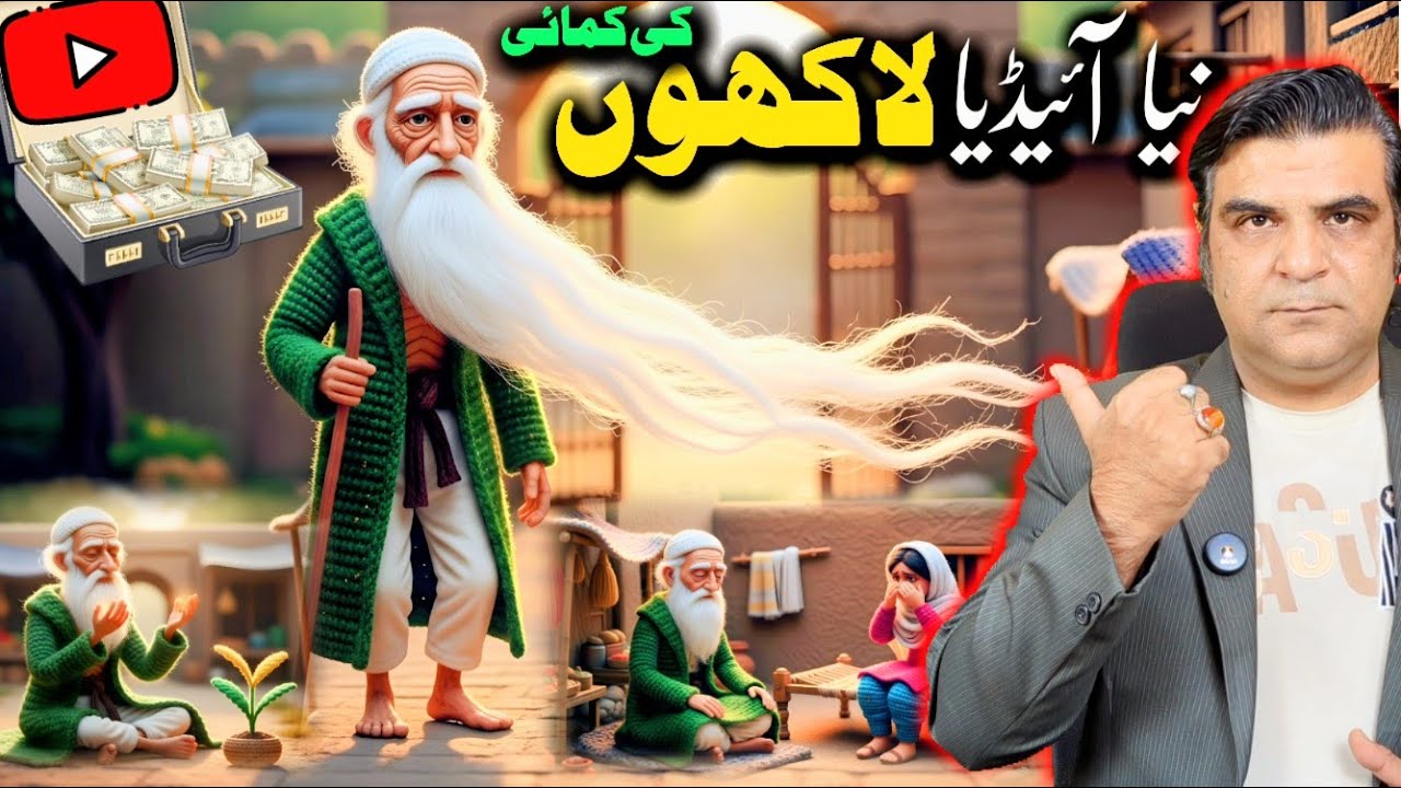 How To Create woolen texture Islamic Video With Ai🔥