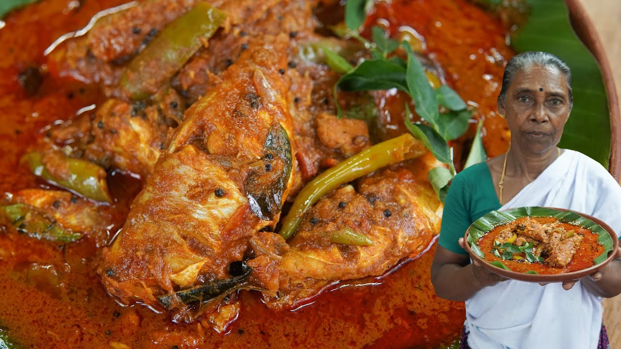 Tasty Kerala Style Fish Curry Recipe  - Meen Curry | Pink Pearch Fish Curry
