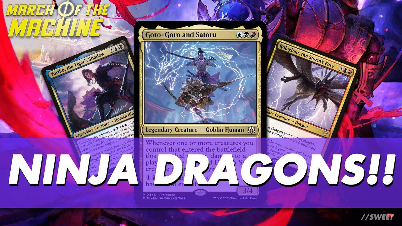 Goro Goro and Satoru - Commander Deck Tech #magicthegathering