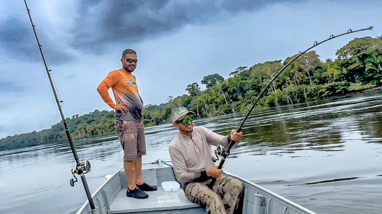 Muita chuva na AMAZÔNIA mas o improvável aconteceu aqui! Em busca dos Gigantes @PescaBrutaOficial