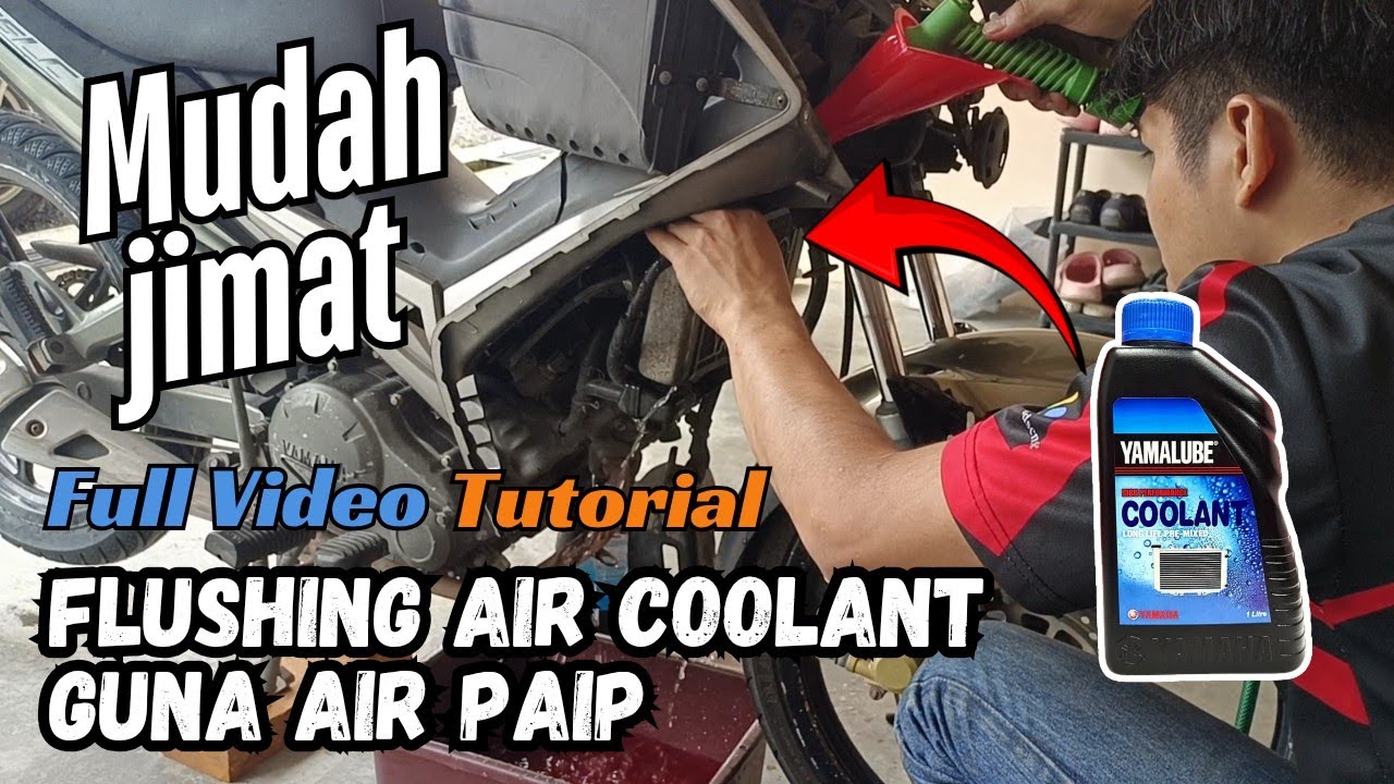 Flushing Air Coolant Lc 135 v1  l  FULL VIDEO TUTORIAL