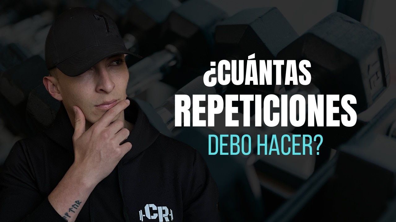 El mejor rango de repeticiones para ganar masa muscular.