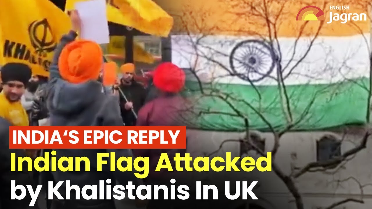 Indian Flag Attacked by Khalistanis In UK, India Gives an Epic Reply | AmritPal Singh