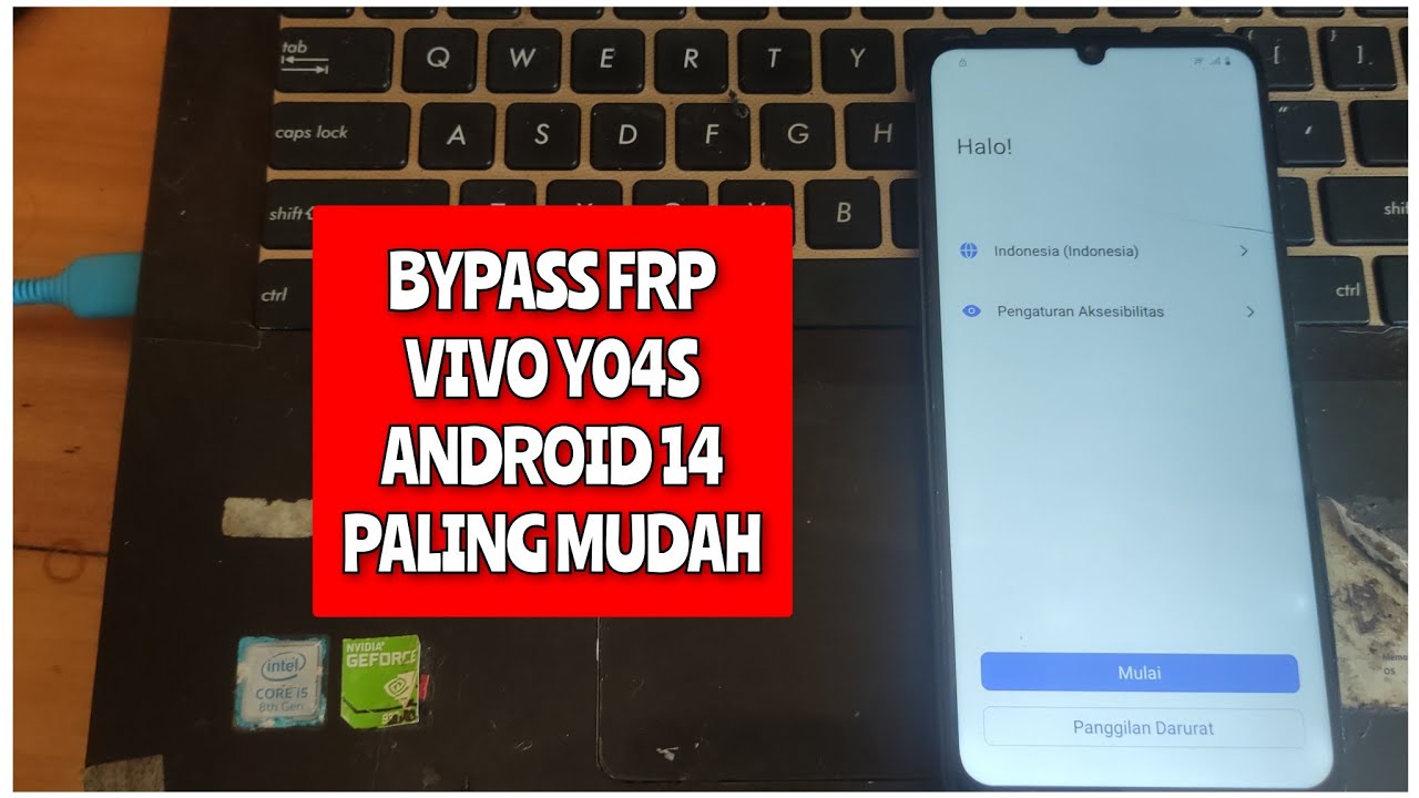 ПРОСТЕЙШИЙ ОБХОД FRP ДЛЯ VIVO Y04S НА ANDROID 14