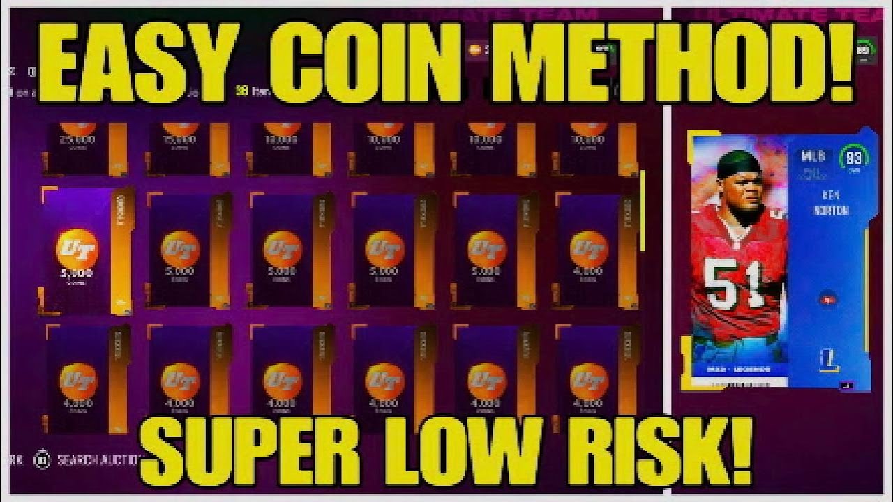 EASY LOW RISK MADDEN 23 COIN METHOD!!!