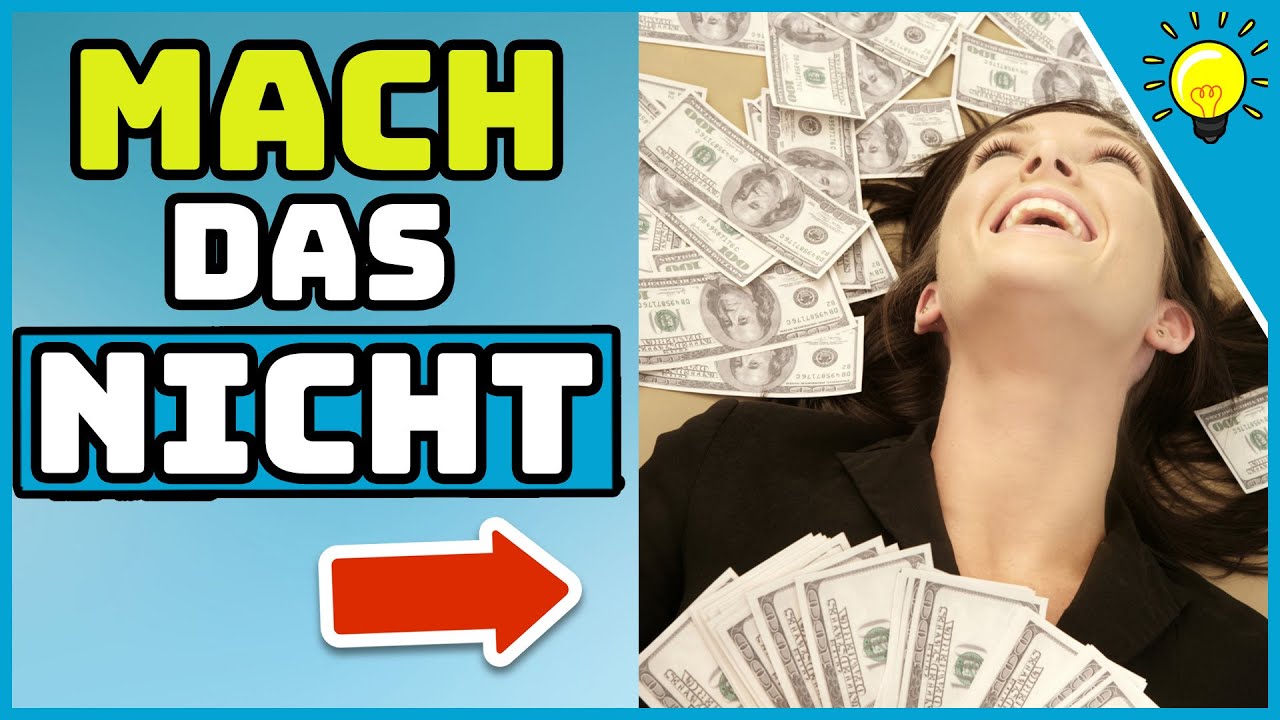 5 Fehler, die du UNBEDINGT vermeiden musst, wenn du REICH werden willst 💥