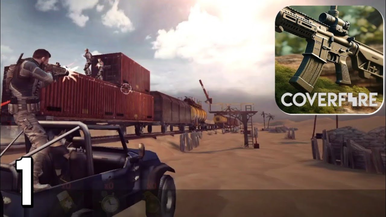 Cover Fire: Fun Shooting- Gameplay Walkthrough  (iOS, Android)