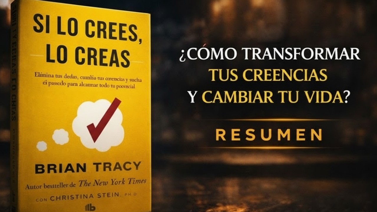 Si lo crees, lo creas - Brian Tracy - Resumen del libro en audiolibro completo
